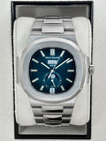 2024 Patek Philippe Nautilus Moonphase 40.5mm 5726/1A-014 Stainless Steel Blue Dial