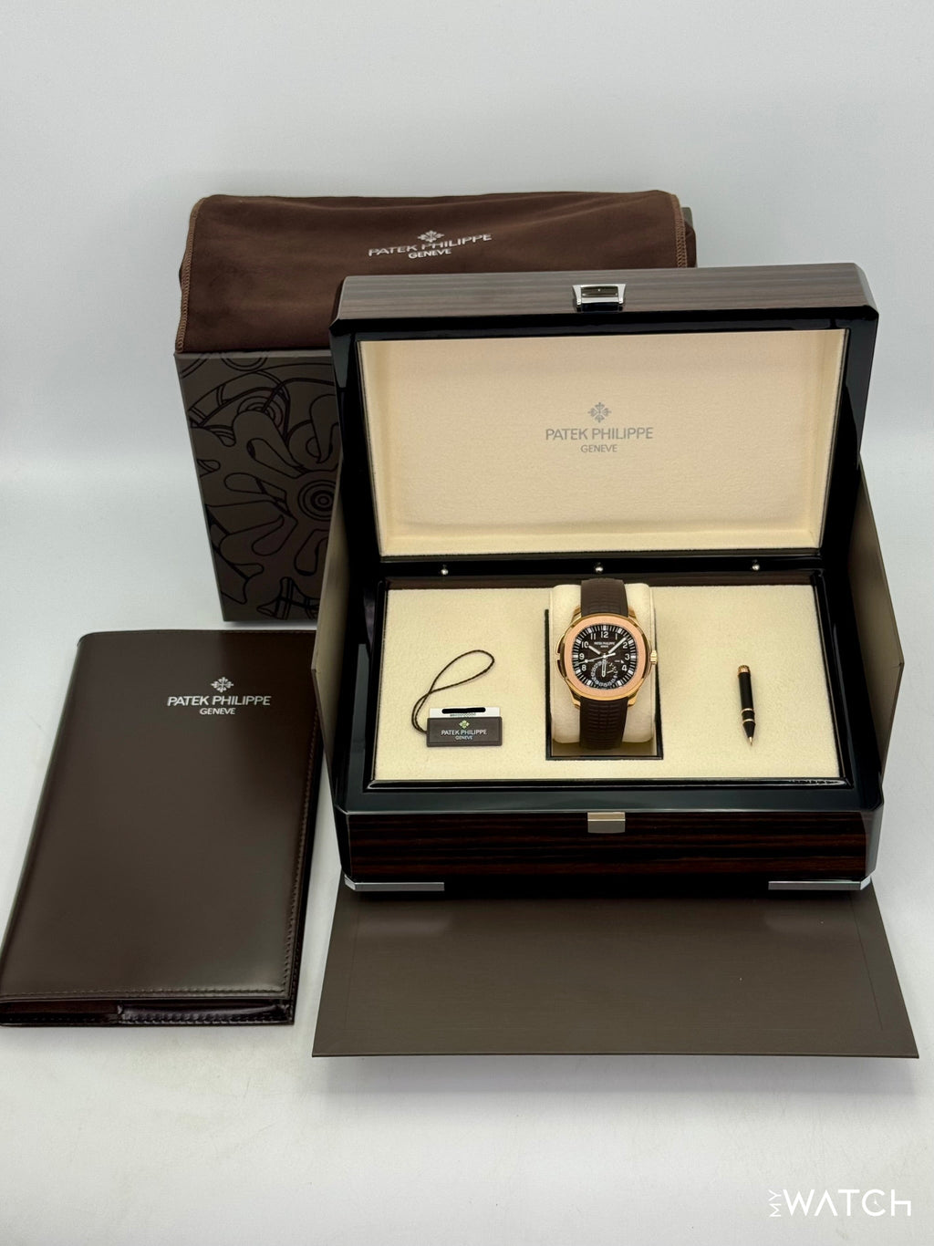 Patek Philippe Aquanaut 40.8mm 5164R-001 Rose Gold Brown Dial