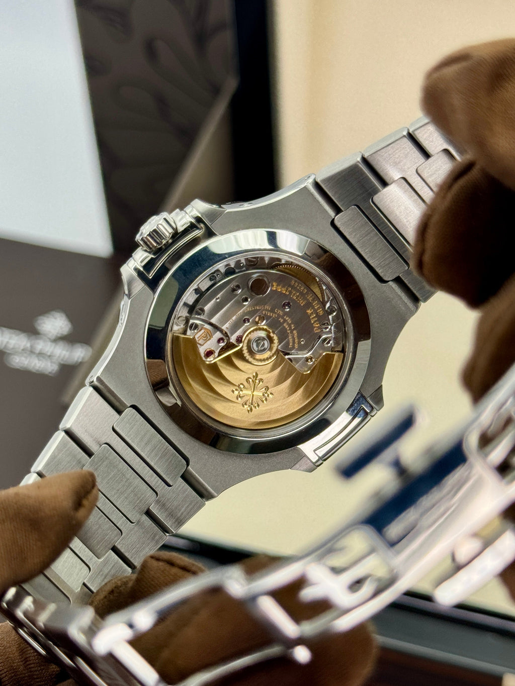 2024 Patek Philippe Nautilus Moonphase 40.5mm 5726/1A-014 Stainless Steel Blue Dial