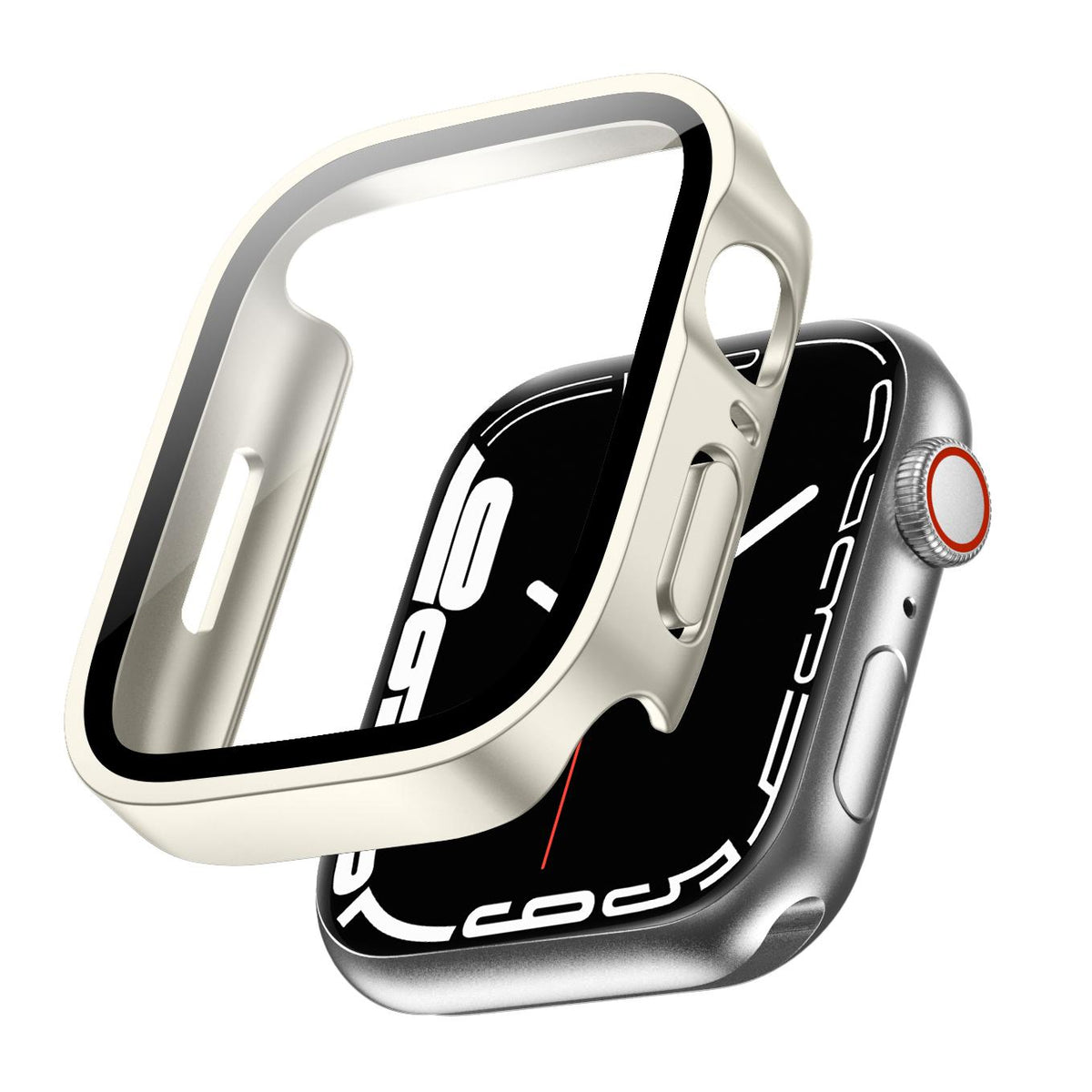 Waterproof Watch Case With Tempered Glass Film