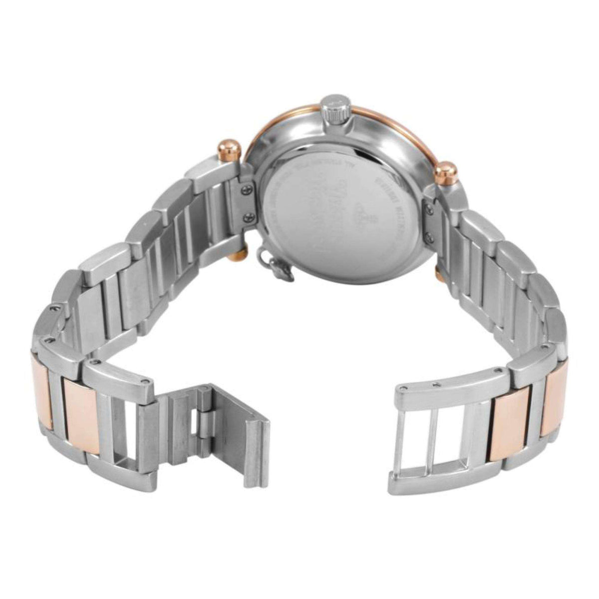 Vivienne Westwood Orb 32mm Silver Dial Steel Ladies Quartz Watch VV006RSSL