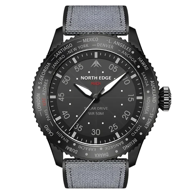 Mach Solar Powered Sports Watch – North Edge